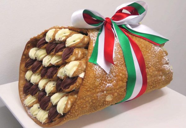 Giant Cannoli Cake