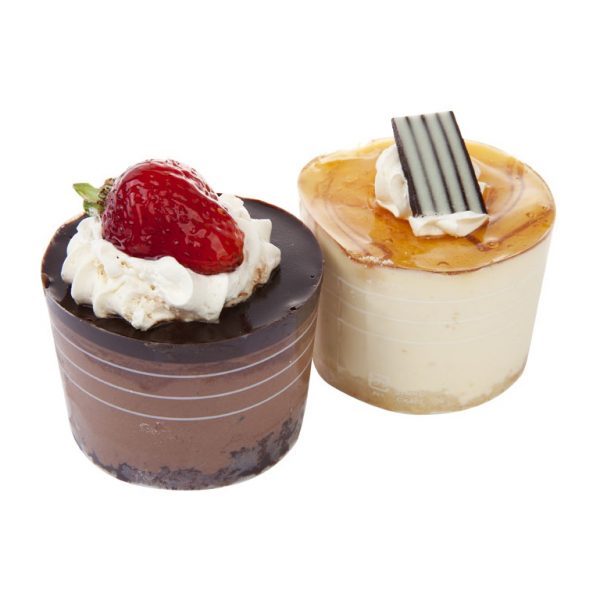 Choc Mousse or Pannacotta Cups